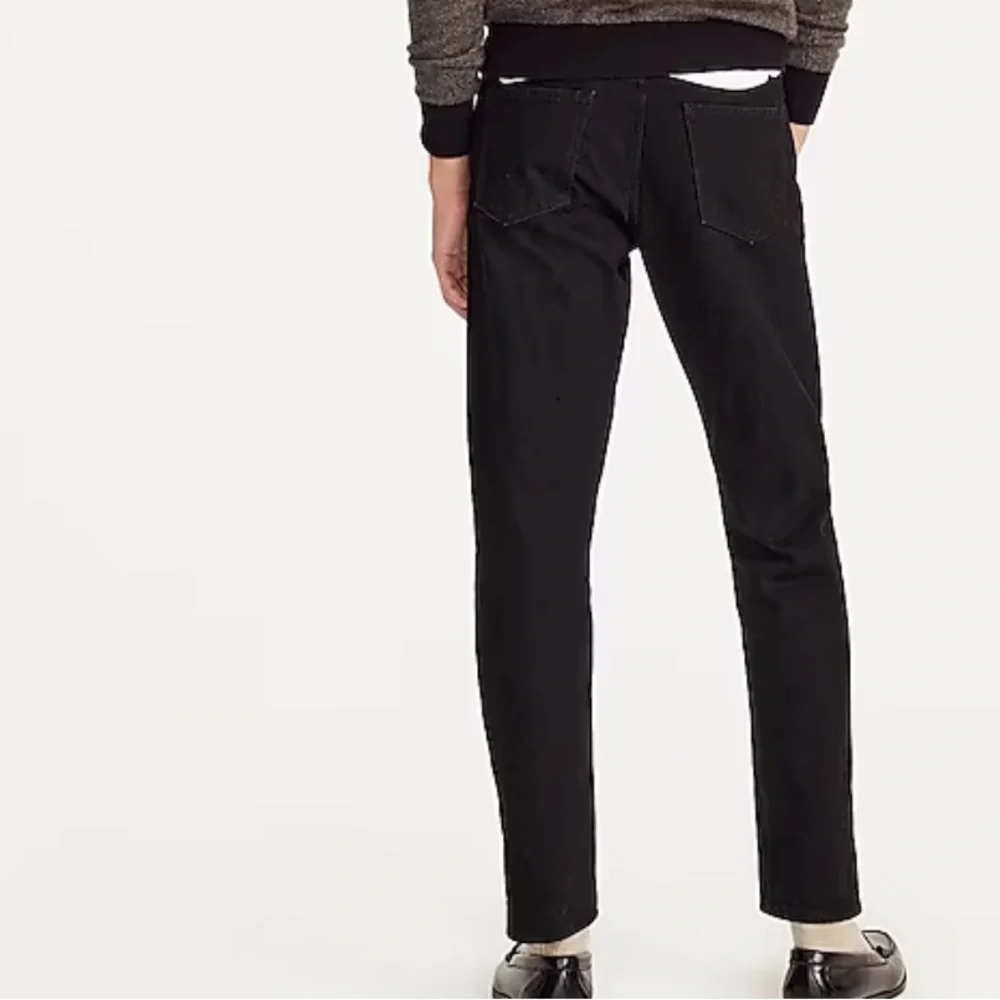 Jcrew Classic Straight-fit jean in black wash